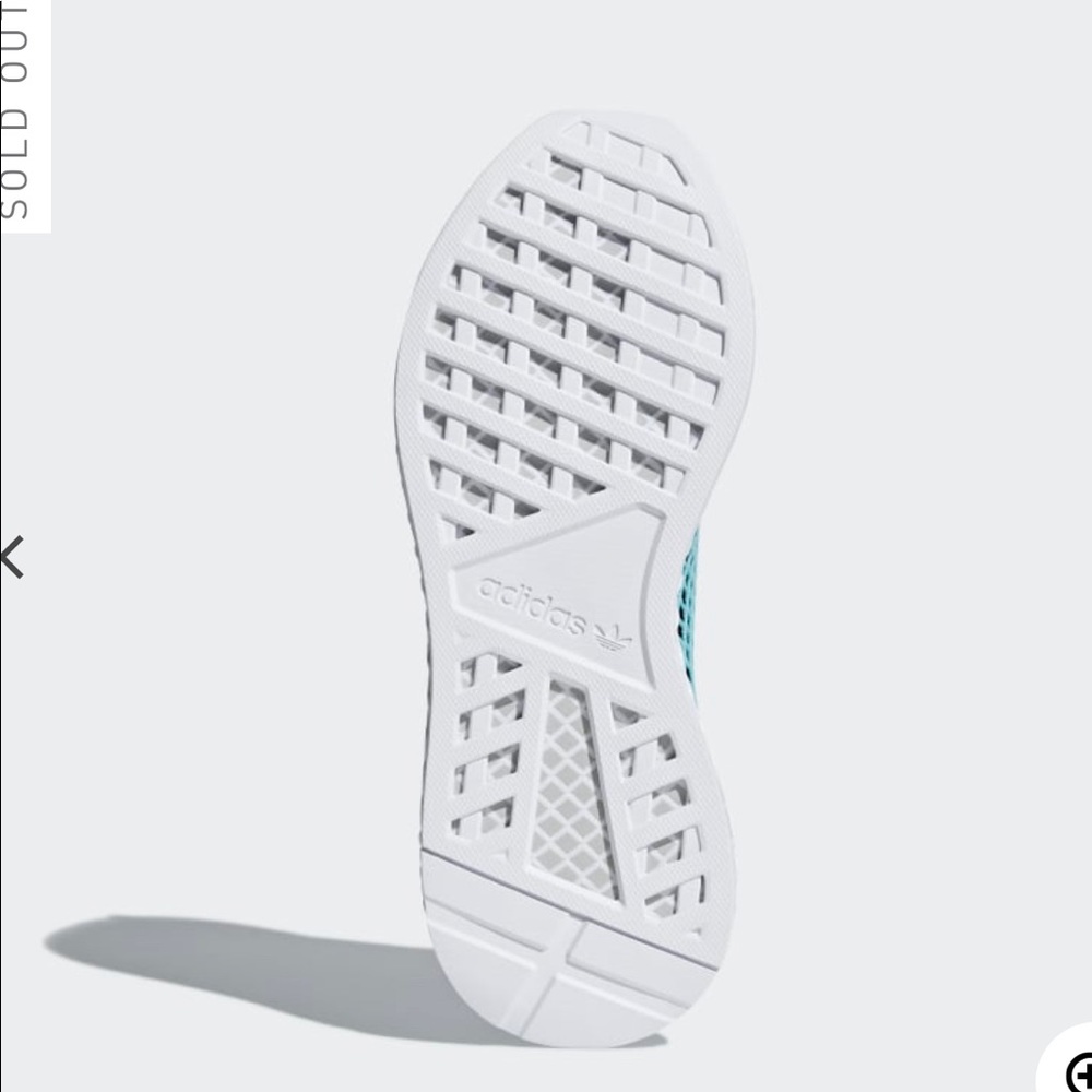 NWT Adidas Blue Parley x Deerupt Runner Core Black - Picture 5 of 8